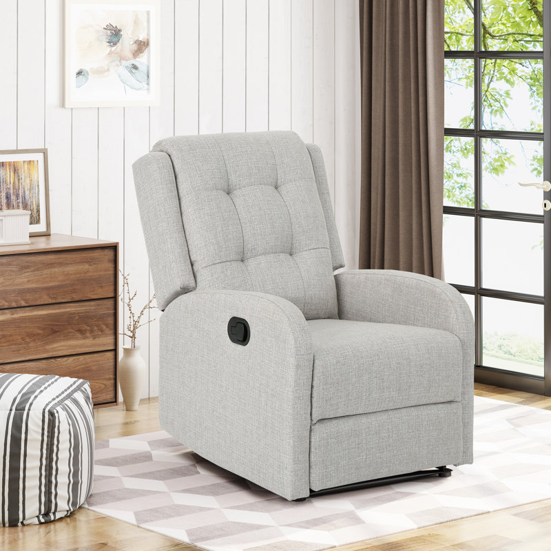 Winston Porter Sydenham Upholstered Recliner & Reviews Wayfair
